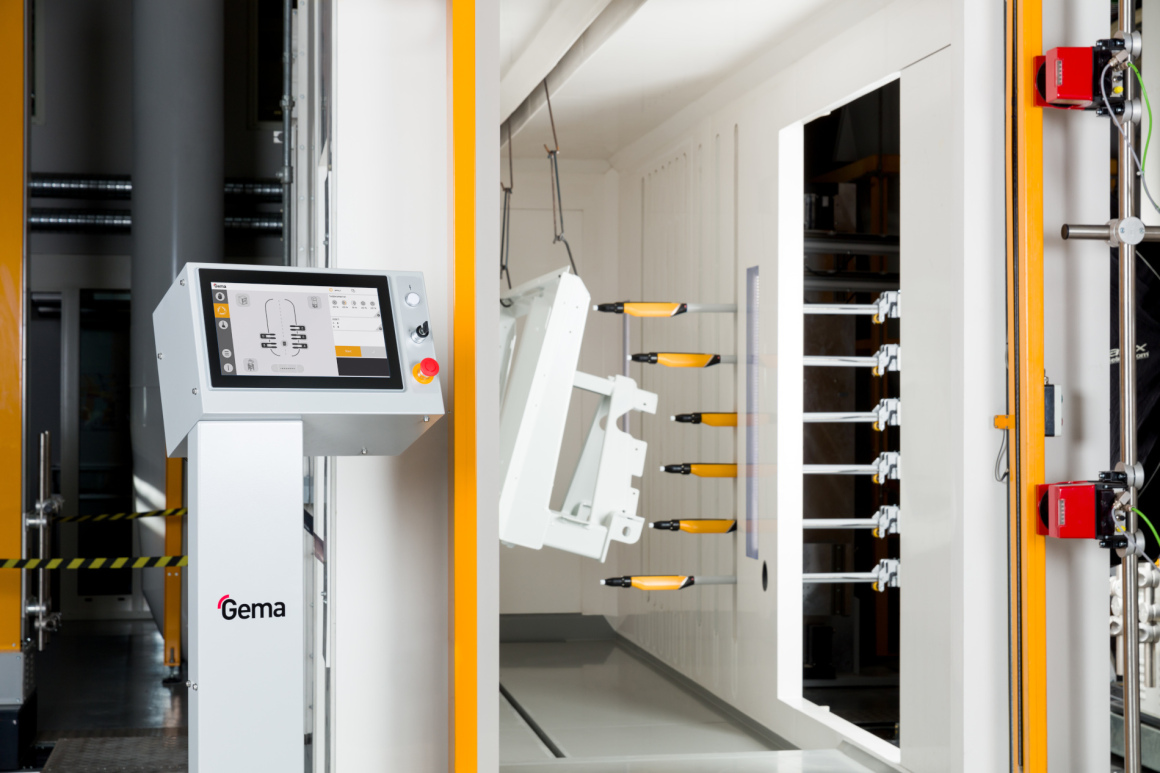 Кабіна MagicCompact з системою розпізнавання контуру вироба на базі CM40